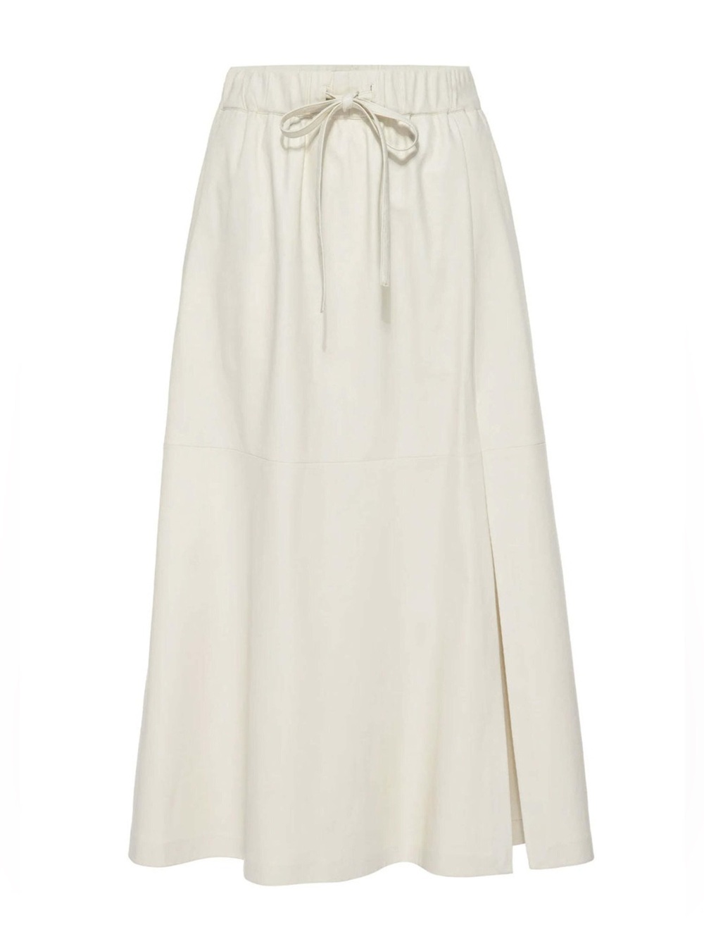 BROCHU WALKER Calla White Vegan Leather Danni Skirt